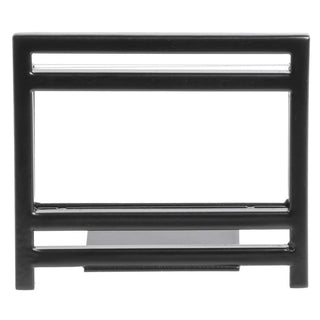 Black Metal Sign Holder - 3 1/2" L x 2" H by HUBERT – Black, Model 45114