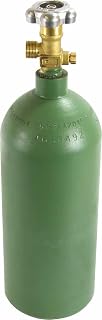 Forney 86224 Cylinder, Empty Oxygen Cylinder, R Size, 20-CF