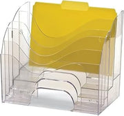 Officemate Two-Way Organizer, 5-Tier, Clear (22924)