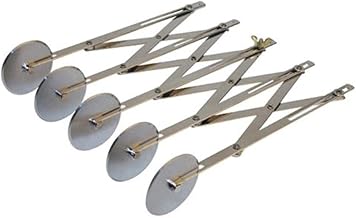 Winco 5 Wheel Adjustable Stainless Steel Dough Divider