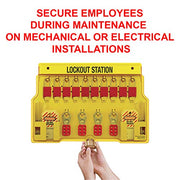 Master Lock Unfilled / Yellow / 1 Devices