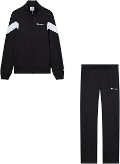 Champion Legacy Men's Colorblock Sweatsuit, XL, Black, XL