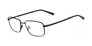 Nathaniel 600 412 Eyeglasses Men's Navy Full Rim Optical Frame 52mm by Flexon – Lens-52 Bridge-17 Temple-140, Plastic, Navy, Model FLEXON NATHANIEL 600