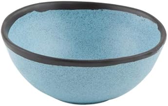 GET B-180-GBL Pottery Market Salad/Soup Bowls, 16 Oz, Speckled Greyish Blue, Case of 1 Dozen
