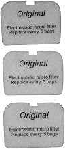 Nilfisk Filter,Dry,Exhaust Filter,Plastic,PK3 147 1089 500-1 Each