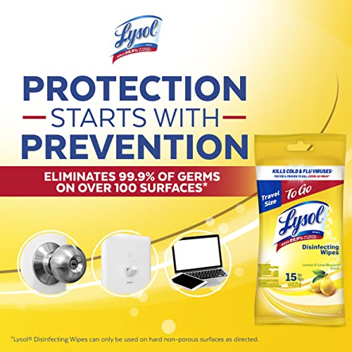 Lysol 15 Count (Pack of 2) / 30.0 / 2 Disinfectant Wipes