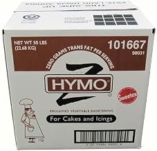 Hymo Cake and Icing Shortening Zero Tran, 50 Pound -- 1 each.