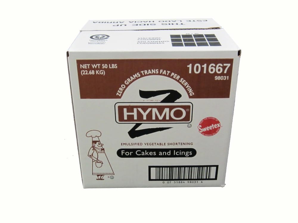 Hymo Cake and Icing Shortening Zero Tran by Stratas Foods – 800 Ounce