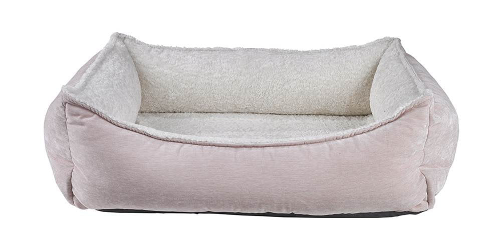 Oslo Ortho Bed by Bowsers – Small, Polyester, Blush, Model 19087