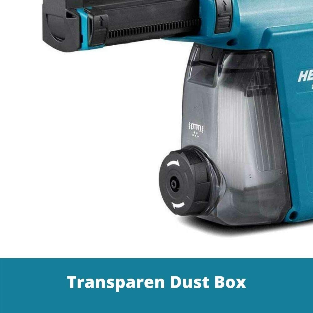 DX06 Dust Extractor Attachment with HEPA Filter Cleaning Mechanism by Makita – Multicolor, Model 199566-6