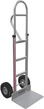 Magliner 2-Wheel Hand Truck with 60" Vertical Loop Handle, 20" x 12" Aluminum Nose, 10" Foam-Filled Pneumatic Wheels, 500 lb. Capacity
