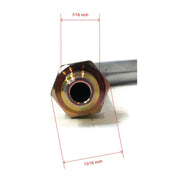 BE Pressure Gutter Cleaner Attachment - 1/4" Plug Inlet by BE Power Equipment – 16"L x 6"W x 6"H, Model 85.400.007