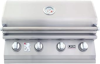 Lion 32″ 4-Burner Gas Grill – L60000 Natural Gas