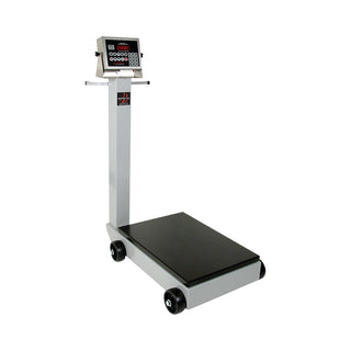 Portable Digital Floor Scale by Detecto – Stainless Steel, Red, Model 5852F-204