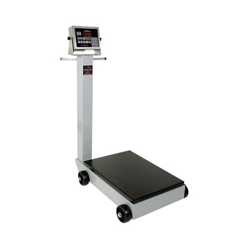 Portable Digital Floor Scale by Detecto – Stainless Steel, Red, Model 5852F-204