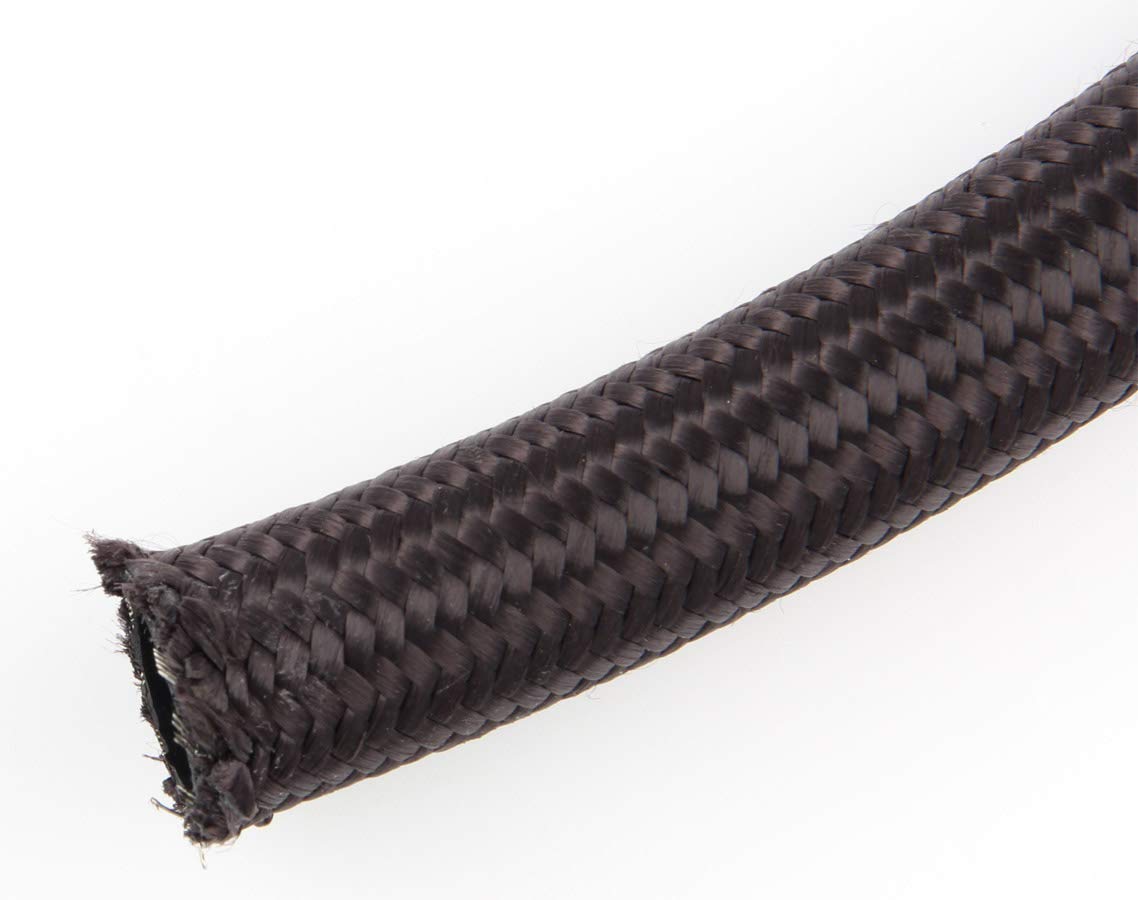 Performance Systems #6 Premium Nylon Race Hose- 20 Feet by Fragola – Nylon, Black, Model 842006