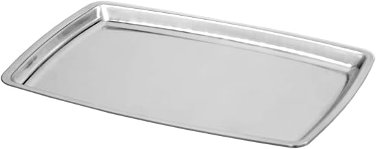 Thunder Group IRSP1107 Sizzling Platter, 11" x 7-1/8", Rectangular, Stainless Steel, Pack of 12