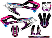 21-25 SR/FWE CX 50 SURGE Pink Complete Kit With Rider I.D. Compatible with Cobra | Senge Graphics Inc