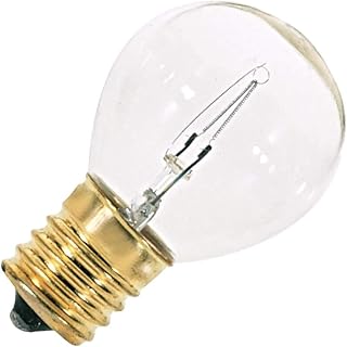 Satco S3621 115/125V Intermediate Base 10-Watt S11/N Light Bulb, Clear