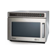 Heavy-Duty Countertop Commercial Microwave Oven with Touchpad System for Kitchen Food Preparation | 0.6 Cu Ft Capacity | 13-1/2"H x 16-1/2"W x 21-5/8"D by AMANA – Model HDC212