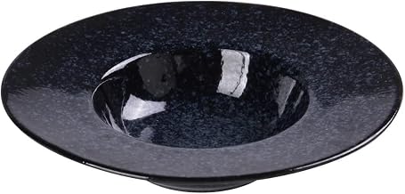 Yanco BL-610 10 oz Blue Star Dessert Plate, Blue - 9.5 x 2.125 in. - Pack of 12