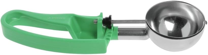 Vollrath Disher,2 1/2 in Bowl W,#12 Scoop 47393-1 Each