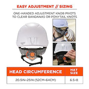 Ergodyne White / OSFM / Safety Helmet - Type 2, Class C Hard Hats