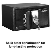 SentrySafe 0.35 Cubic Feet / Classical key type / Black Cabinet Safes