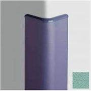 Corner Guard Bullnose 90, 3'' Wings, 4'H W/Caps, Sage GRN