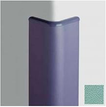 Corner Guard Bullnose 90, 3'' Wings, 4'H W/Caps, Sage GRN