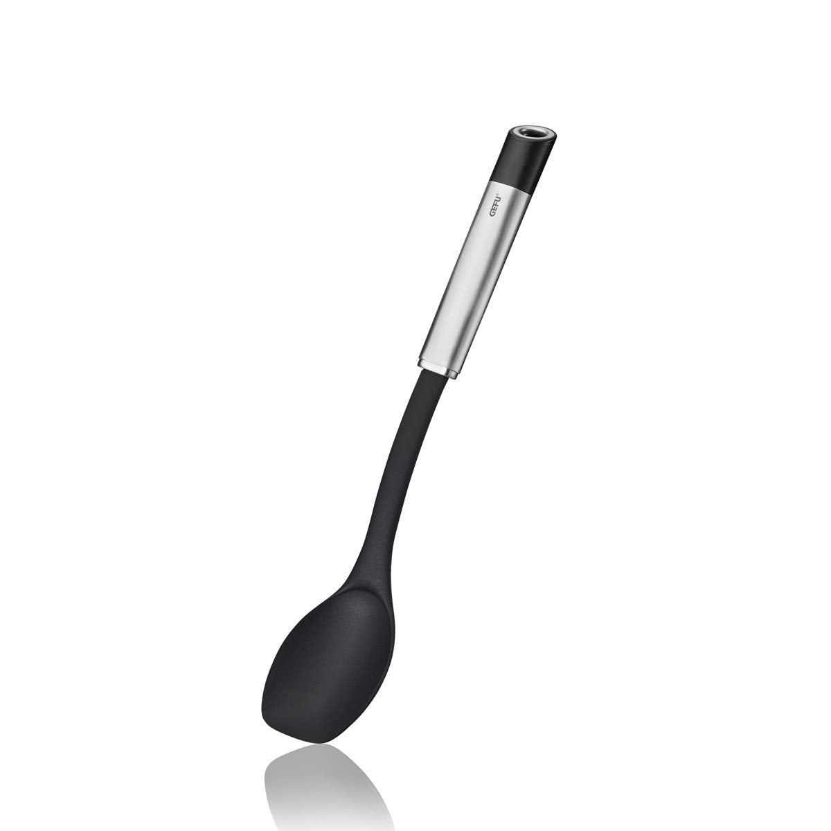 Cooking Spoon by GEFU – 5.8 x 2.9 x 33.3 cm, Stainless Steel, Silver, Model GF29213