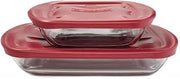 Anchor Hocking 4 Pc. Glass Bakeware Set 91036