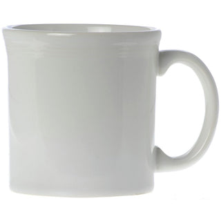 China 570100 Fiesta White 12 oz Java Mug - 12 / CS by Homer Laughlin – 12 ounce, China, White, Pack of 12, Model HL570100