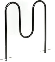 Global Industrial 41" L Wave Bike Rack, Below Ground Mount, 5-Bike Capacity