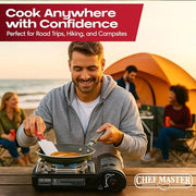 Chef Master Stove Only / Black / 1 Camping Stoves