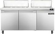 SW72-18C Sandwich Unit, 72" W, With 18 Pan Top Openings & 19" Cutting Board