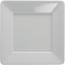 Delfin TSQ-12AS-020 12 x 12" x 1.5" White Square Pacific Rim Tray