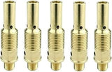 MIG 52FN Welded Gas Diffuser for Tweco#2, #4 and Lincoln Magnum 200-400,5 Pack