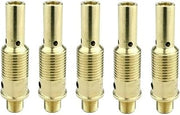MIG 52FN Welded Gas Diffuser for Tweco#2, #4 and Lincoln Magnum 200-400,5 Pack