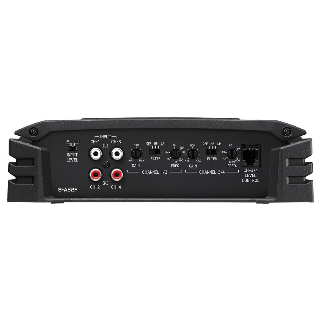 S Series Class D 4 Channel Digital Amplifier, 320 Watts by Alpine – Model S-A32F