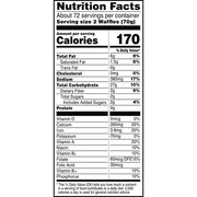 Kellogg Eggo Nutri Grain Wheat Waffles by Kellogg's – 18.813 inches, Pack of 144