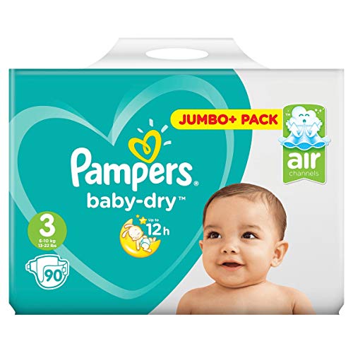Pampers Taille 5 / White / 128 Baby Diapers