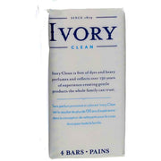 Soap Bars Original - 4 ea. by Ivory – 4 Ounce per bar (8 Count), Ivory, Pack of 2, Model U037000827573-1