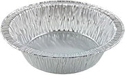 Handi-Foil Disposable 5" Tart Pan - Round Aluminum Mini Pot Pie Plate Tin (Pack of 50)