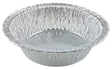 Disposable 5" Tart Pan - Round Aluminum Mini Pot Pie Plate Tin (Pack of 50) by Handi-Foil – 5", 8 fluid_ounces, Aluminum, Silver