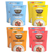 Miracle Noodle Variety Pack / 7 Ounce (Pack of 8) / White Shirataki