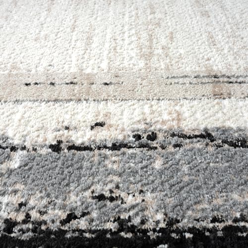 Abani 4' x 6' (Rectangular) / Cream / Modern Area Rugs