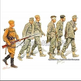 Masterbox MASTER BOX German Captives + Guard 1944 WWII 1/35 3517