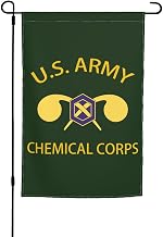 US Chemical Corps Veteran Double Sided Flag Outdoor Indoor Lightweight Garden Decor20