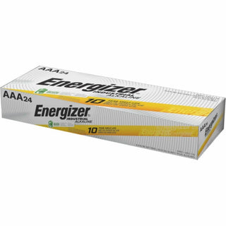 Industrial Alkaline AAA Batteries by Energizer – 24 Count (Pack of 6), Pack of 144, Model EN92CT